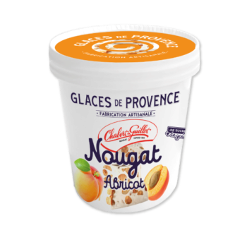 Glace Nougat-Abricot