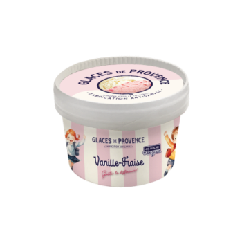 Glace Vanille-Fraise